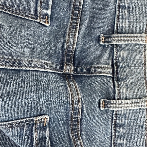 Eddie Bauer Jeans Womens Revival High Rise Straight Leg Sz 18 Blue Denim - Picture 13 of 13